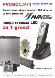   Miniatura plakat z promocją produktów AVA  