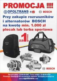 Bosch - alternatory i rozruszniki