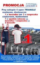 Promocja Triangle - niezawodne opony !