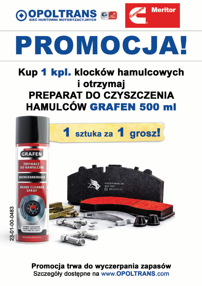 Plakat z promocją Meritor