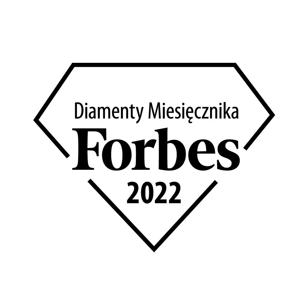 Logotyp Diament Miesięcznika Forbes 2022