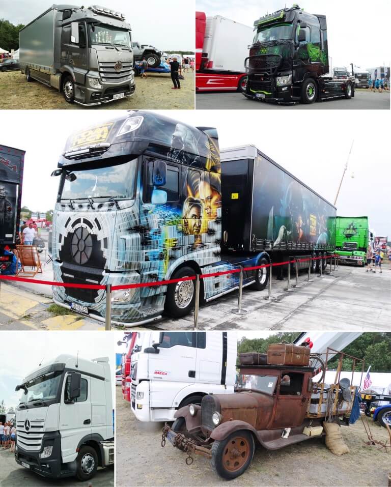 Tuningowane ciężarówki podczas Master Truck 2019